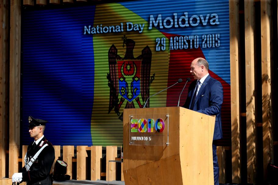Discorso del primo ministro moldavo, Valeriu Strelet (Ansa)